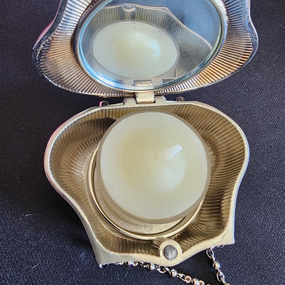 NWT Partylite Purse Tealight Holder Travel Hollywood Glam - Picture 9 of 10